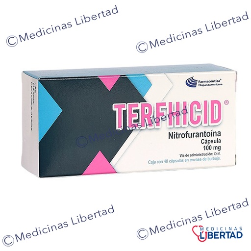 [7502213042325] TERFHICID (Nitrofurantoina) Capsulas C/40