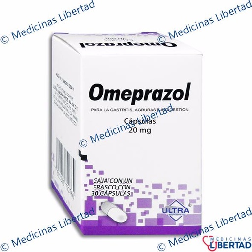 [7502216792760] OMEPRAZOL ULTRA 20MG FRASCO CAPSULAS C/30
