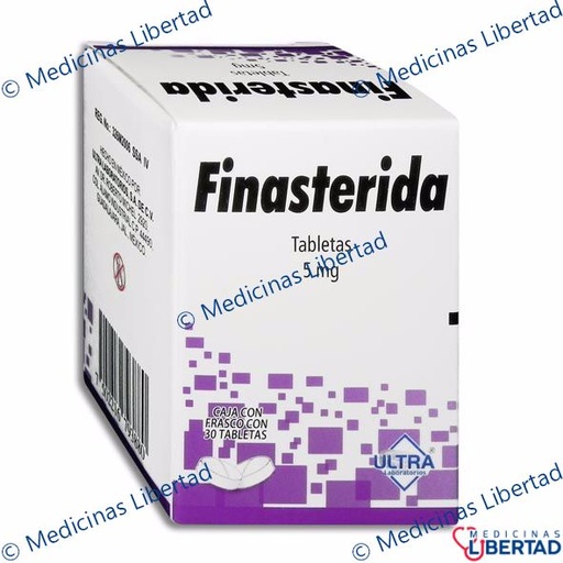 [7502216793880] FINASTERIDA ULTRA 5 MG TABLETAS C/30
