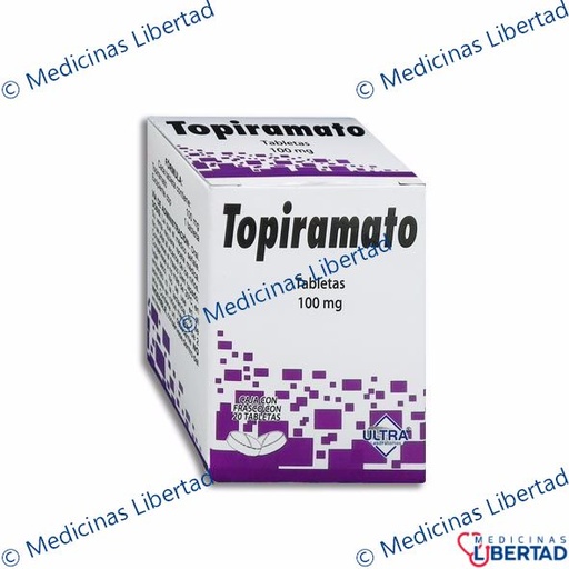 [7502216796003] TOPIRAMATO 100MG ULTRATabletas c/20