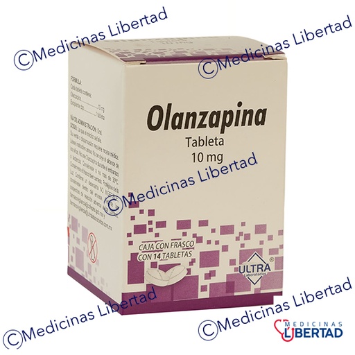 [7502216796874] OLANZAPINA ULTRA Tabletas c/14