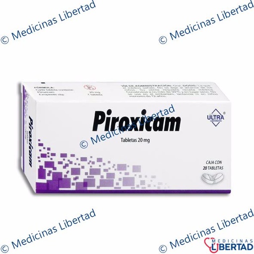 [7502216797376] PIROXICAM 20 MG ULTRA TAB C/20