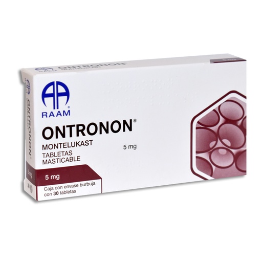 [7502227875513] ONTRONON Tabletas Masticables c/30