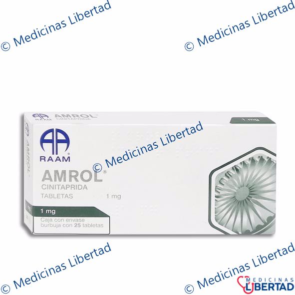 AMROL ( CINITAPRIDA ) TABLETAS  C/25