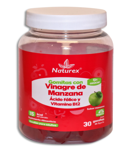 [7502259892410] GOMIX VINAGRE DE MANZANA C/30 GOMITAS