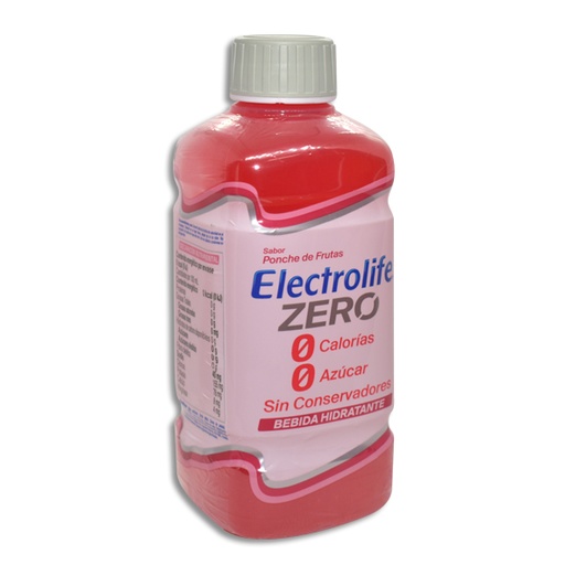 [7502268541460] ELECTROLIFE ZERO PONCHE DE FRUTAS Solucion 625 ml