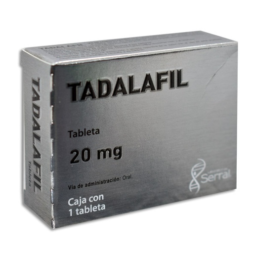[7501258215640] TADALAFIL SERRAL 20MG C/1