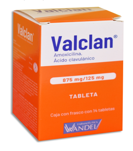 [7503001009117] VALCLAN 875MG - 125MG C/14TAB