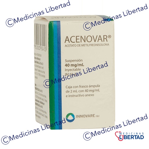 [7503003934103] ACENOVAR 40 mg ( METILPREDNISOLONA )  SOL. INY C/1 INNOVARE