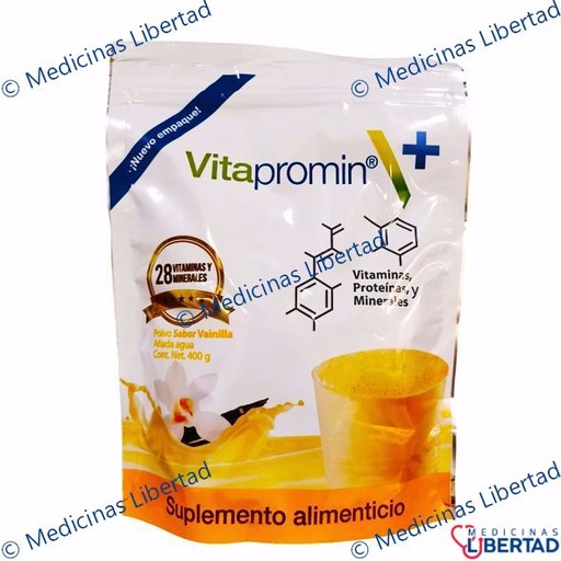 [7503028771479] VITAPROMIN SOBRE 400G. SABOR VAINILLA