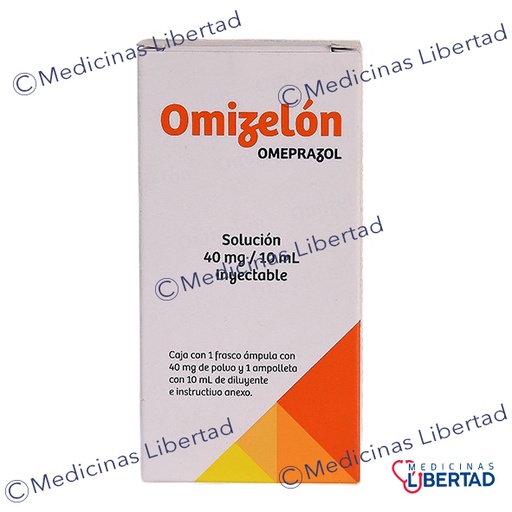 [7506022330598] OMIZELON ( omeprazol 40 mg ) SOL INYECTABLE 1 AMP