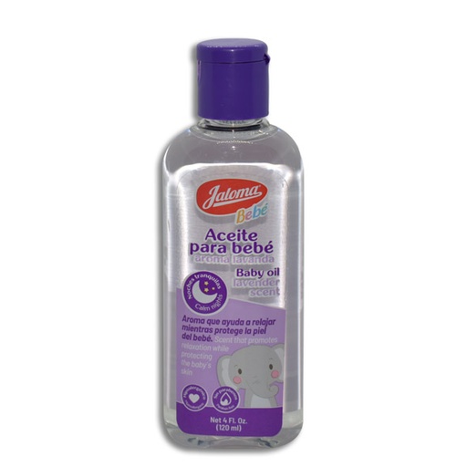 [759684154935] ACEITE PARA BEBE JALOMA ( LAVANDA ) 120 ml