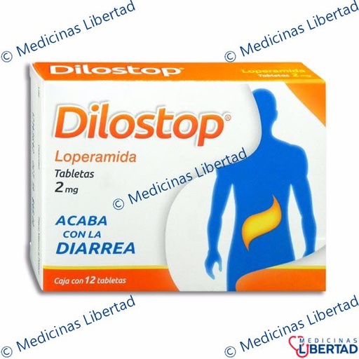 [780083142506] DILOSTOP TABLETAS  C/12