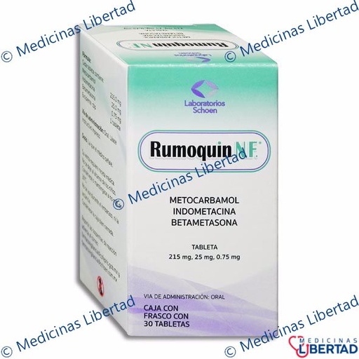 [821998000502] RUMOQUIN N.F. TABLETAS C/30