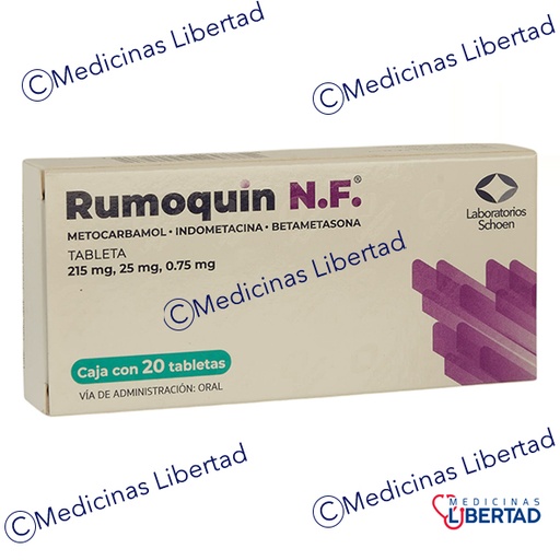 [7506494600380] RUMOQUIN N.F C/20 TABS
