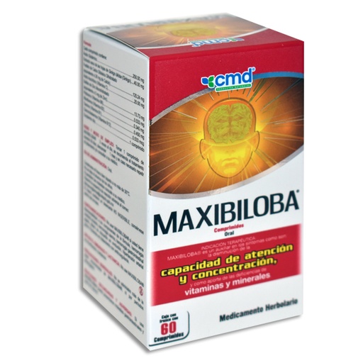 [7501590222221] MAXIBILOBA - Comprimidos - c/60
