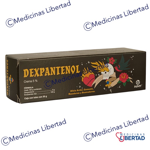 [7502009749421] DEXPANTENOL TATOO CREMA  C/30 GR