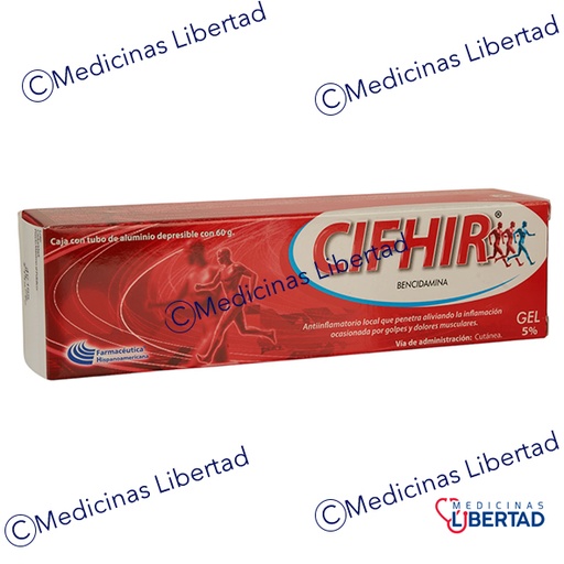 [7502213040871] CIFHIR ( BENCIDAMIDA ) GEL 60 G