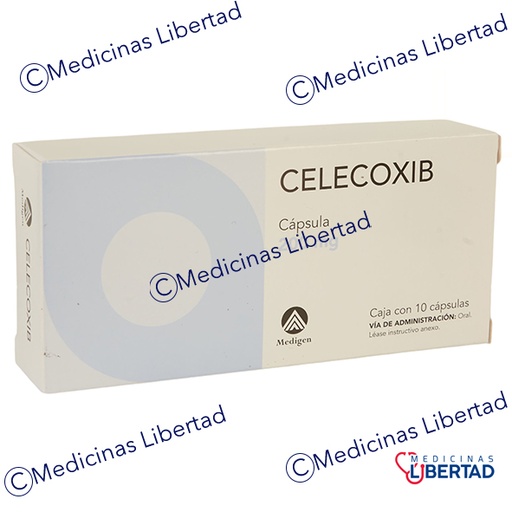 [7502009748660] CELECOXIB  C/10 CAPSULAS 200MG MEDIGEN