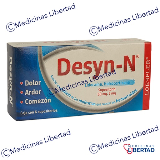 [7502211788928] DESYN-N SUPOSITORIOS C/6