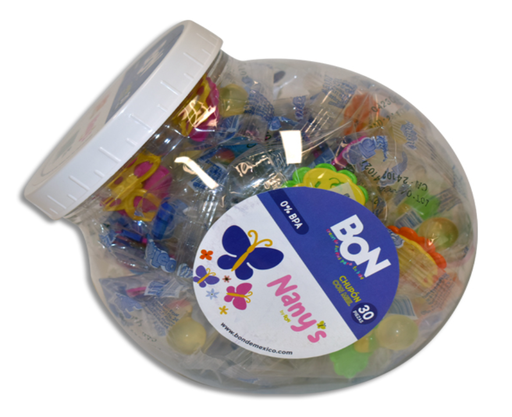 [7508304255759] CHUPON CON MIEL LEO&NANYS VITROLERO C/30 