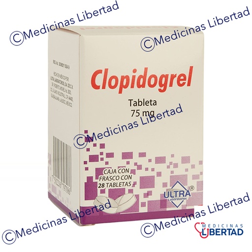 [7502216797086] CLOPIDOGREL ULTRA TABLETAS C/28 