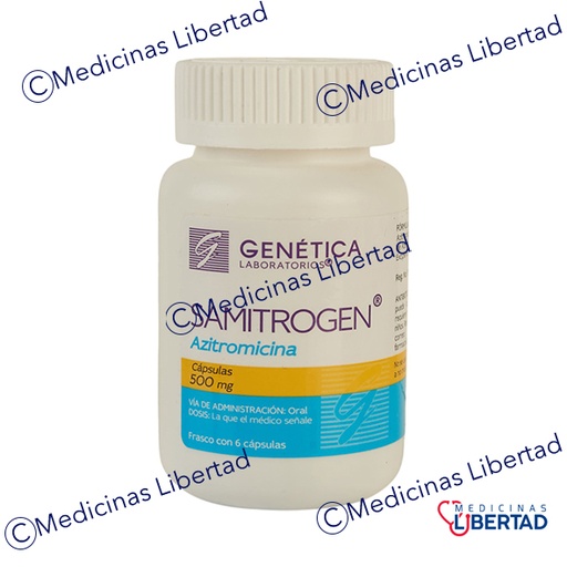 [7501842900150] SAMITROGEN 500 Mg Capsulas c/6