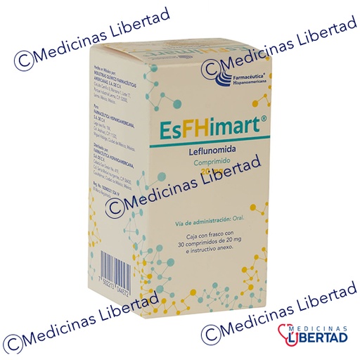 [7502213044572] ESFHIMART (LEFLUNOMIDA 20 MG)