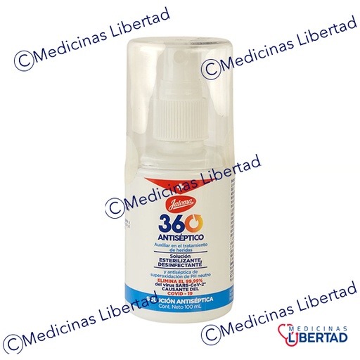 [759684313080] 360 SOLUCION ANTISEPTICA JALOMA 100 ML