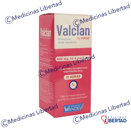 [7503001009414] VALCLAN 600 MG SUSPENSION 50 ML 