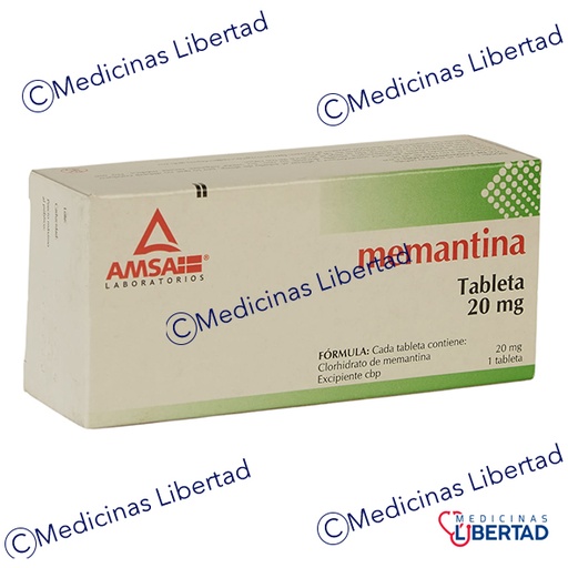 [7501349024649] MEMANTINA 20 MG AMSA C/28 TABLETAS 
