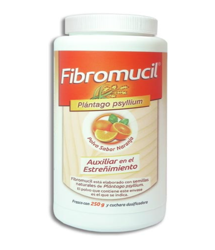 [780083140441] FIBROMUCIL NARANJA POLVO 250 G 