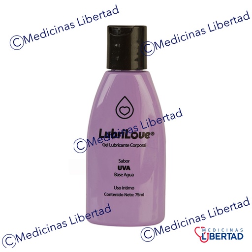 [7503007662446] LUBRICANTE LUBRILOVE UVA 75 ML