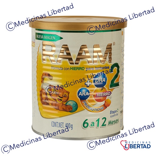 [7501468143009] RAAM FORMULA LACTEA ETAPA 2 (6 - 12 MESES) 400 GR.