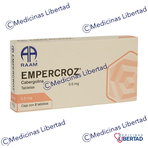 [7502227873793] EMPERCROZ (CABERGOLINA) 0.5 TABLETAS C/2