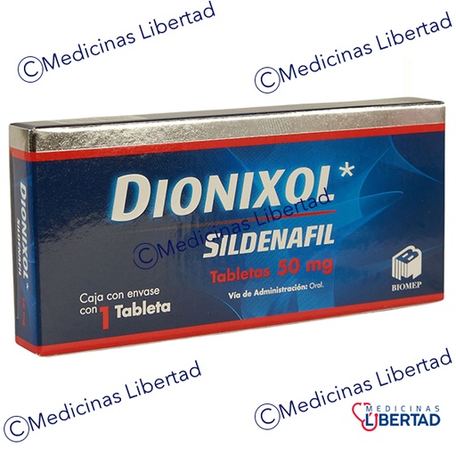 [7501573904755] DIONIXOL (SILDENAFIL) 50 MG C/1 TABLETA