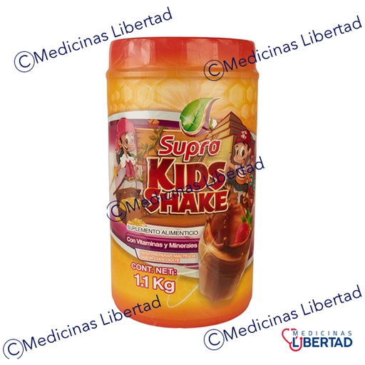 [7502280810315] SUPRA KIDS SHAKE CHOCOLATE 1.1 KG