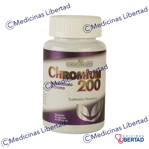 [7501853800463] CHROMIUM 200 MG C/90 CAPSULAS 