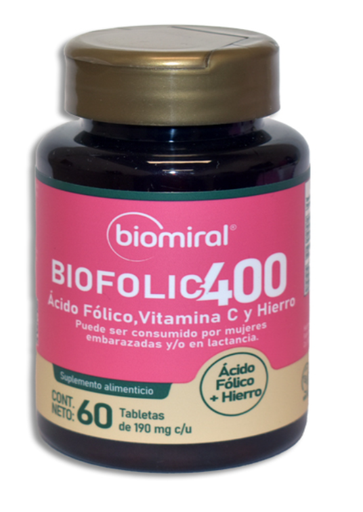 [7503020089275] BIOFOLIC 400 TABLETAS C/60 