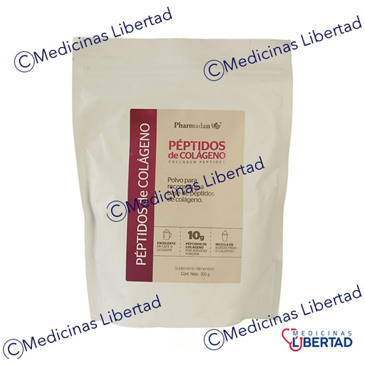 [7503007662354] PEPTIDOS DE COLAGENO PUROS 300 G PHARMADAN