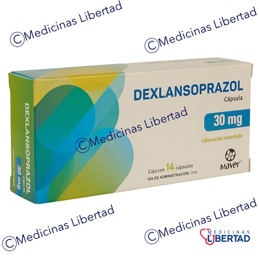 [7502009749391] DEXLANSOPRAZOL 30 MG CAPSULAS C/14 MAVER 