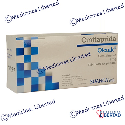 [7503002773147] OKZAK CINITAPRIDA 1 MG C/25 COMPRIMIDOS 