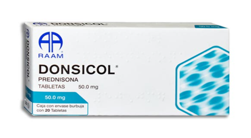 [7502227876145] DONSICOL ( PREDNISONA 50 MG ) C/20 TABLETAS 