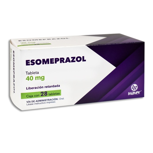 [7502009749292] ESOMEPRAZOL 40 MG MAVER C/ 28 TABLETAS