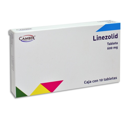 [7506442701794] LINEZOLID CAMBER Tabletas c/10