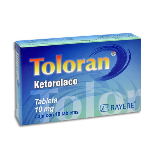 [7502003387629] TOLORAN Tabletas c/10