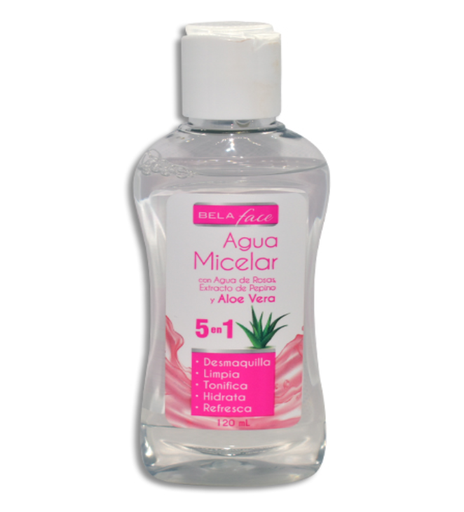 [7502009748066] AGUA MICELAR BELAFACE Frasco 120 ml