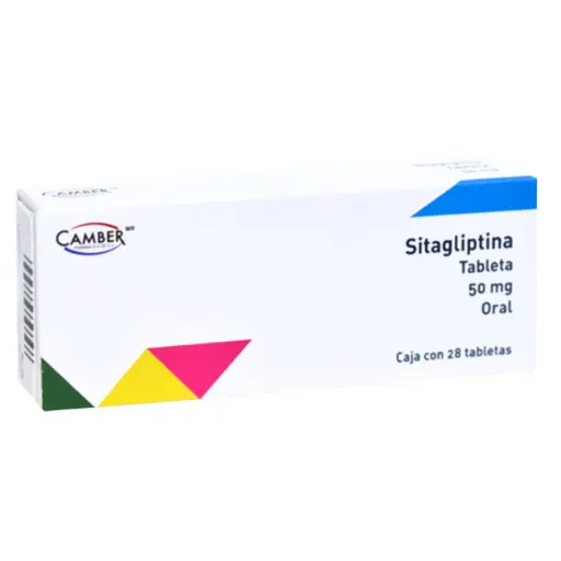 [7506442703897] SITAGLIPTINA 50MG CAMBER TABLETAS C/28