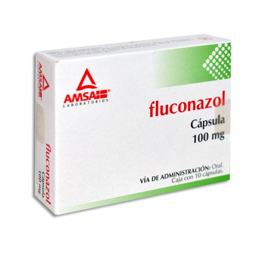 [7501349020139] FLUCONAZOL 100MG AMSA Capsulas c/10