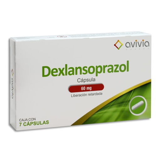 [7503049078281] DEXLANSOPRAZOL AVIVIA Capsulas LR c/7